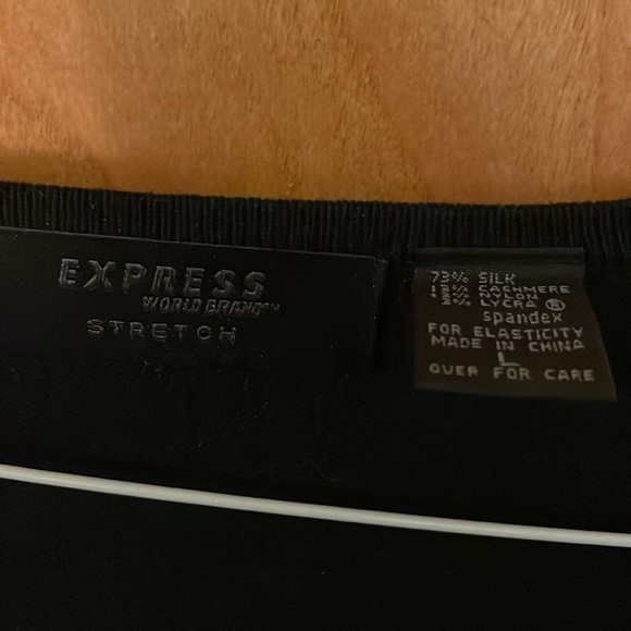 Express cardigan sweater with faux fur cuffs, Large - Picture 2 of 8